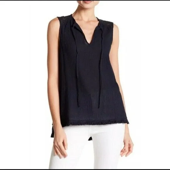 NWT Joe Fresh Tassel Trim Top Size Small - Picture 5 of 6